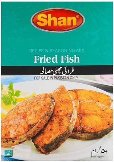 Shan Fried Fish Masala Balık Baharatı 25 g