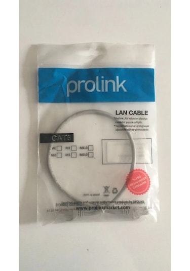 Prolınk Pr-n092 Cat6 Utp Grı 50 Cm Patch Kablo-4 Adet