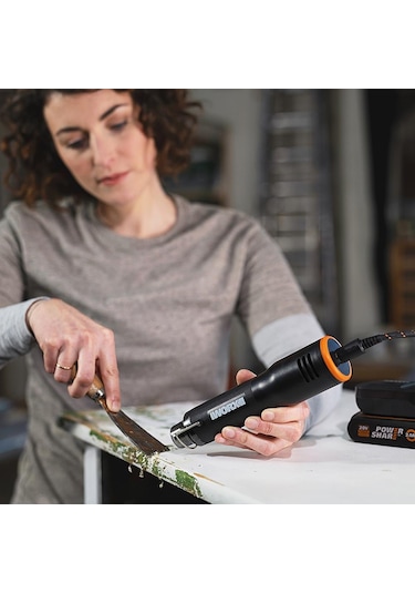 Worw Wx743.9 Makerx 20Volt Profesyonel Sıcak Hava Tabancası (Akü Dahil Değildir)