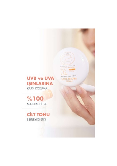 Beige Compact Spf0+ Mineral Filtreli Kompakt Açık Renkli Güneş Koruyucu 10 Gr