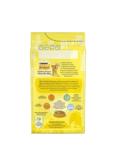 Friskies Kümes Hayvanlı Yetişkin Kedi Mama 2 x 1500 G