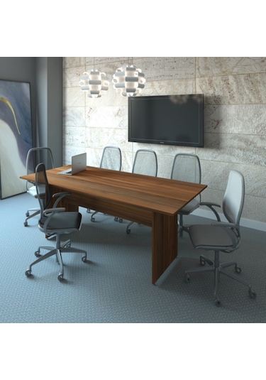 Burovena Vena Toplantı Masası 200X90X75