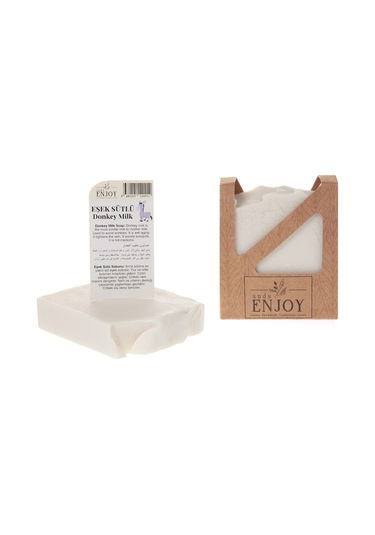 Suds Enjoy Doğal Eşek Sütlü El Yapımı Yüz Saç ve Vücut Sabunu 100 G
