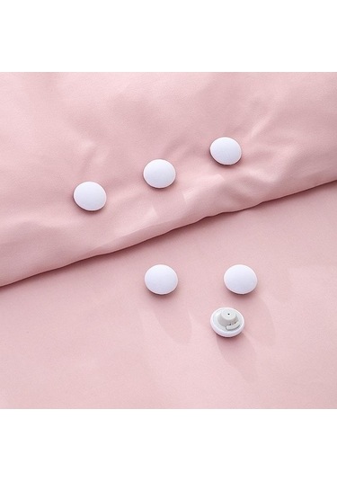 Beyaz 4 Adet Mantar Yorgan Tutucu Kaymaz Battaniye Klipsi Levha Tutucu Çarşaf Bağlantı Elemanları - Diğer Beyaz