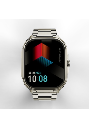 HiFuture Ultra3 Pro 2.04" AMOLED Ekran BT 5.3 IP68 52mm Paslanmaz Çelik Akıllı Saat (Distribütör Garantli)