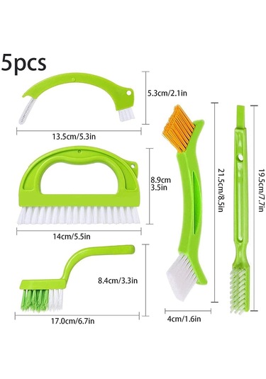 Cc Ggball Fayans Harç Fırçaları, 5'li Paket Fayans Harç Temizleme Fırçaları Harç Temizleme Fırçaları