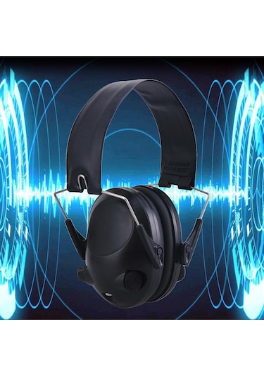 Dolıty Katlanabilir Taktik Kulaklık Gürültü Yeni-siyah