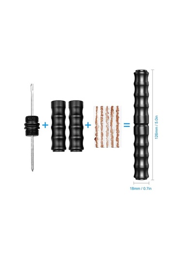 Novahub 2'si 1 Arada Bisiklet Lastiği Tamir Kiti Dağ Bisikletleri Ve Yol Bisikletleri İçin Lastik Tamir Şeritleri Araçları