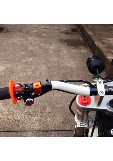 Motosiklet Led Far Aç Kapa Metal Anahtar Tekli Buton Swich 2 Modlu 1 Adet