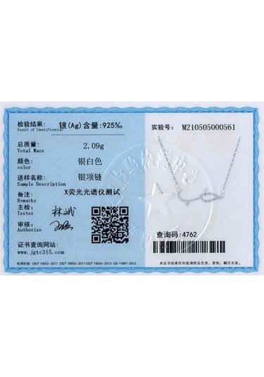 Tancise S925 Ayar Gümüş Kolye Kadın Kore versiyonu Basit Çizgi Timsah Tam Kolye Klavikula Zinciri Hayvan Boyun Zinciri