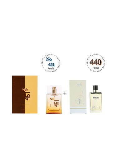 Bargello No:451 + 440 Unisex / Kadın Parfüm EDP 50 ML Fresh / Floral - Mnm Baharat