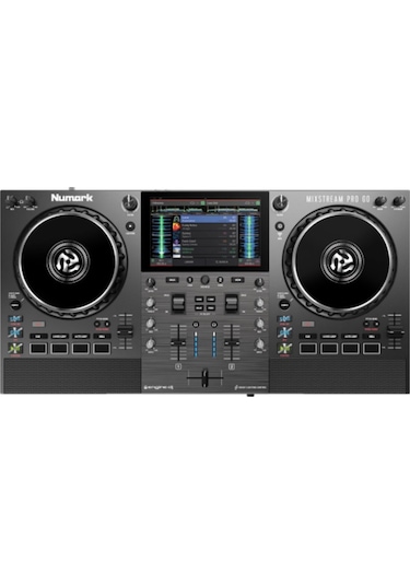 Mixstream Pro Go Pil İle Çalışabilen, Amazon Müzik Destekli, Standalone Streaming Dj Kontrolcüsü