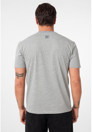 Luisa Erkek Oversize T-shirt Gri