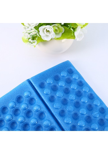 Xindoker Dışarıda Kullanalabilir Katlanabilir Eva Köpük Yastık - Su Geçirmez, Hafif, Taşınabilir - Mavi+siyah