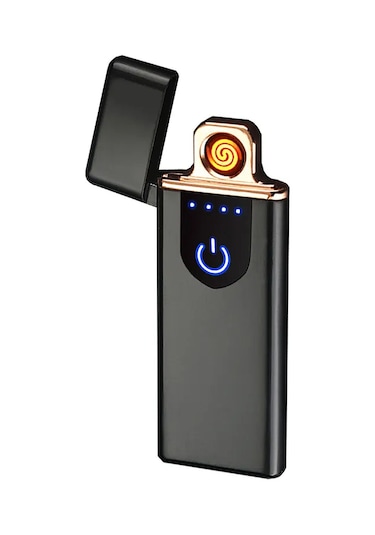 Metal Usb Şarjlı Alevsiz Elektronik Tesla Çakmak Hediye - Fc375