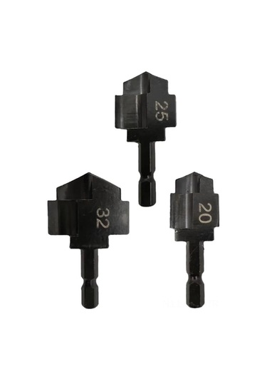 Samdoo 3 Parça Ppr Su Borusu Delme Aleti Seti - 20/25/32 Mm Boru Delici İsteği Uygun