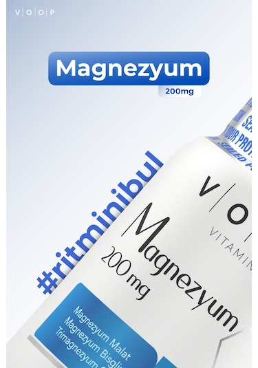 Voop Magnezyum 200mg 30 Tablet