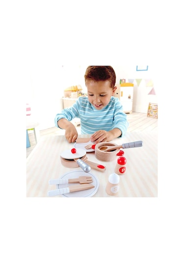 Hape Oyuncak Pişirme ve Servis Seti