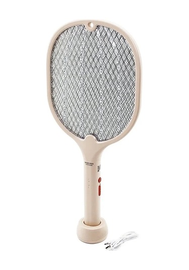 Masaüstü Standlı Şarjlı Sinek Öldürücü-sinek Kovucu Raket 5224