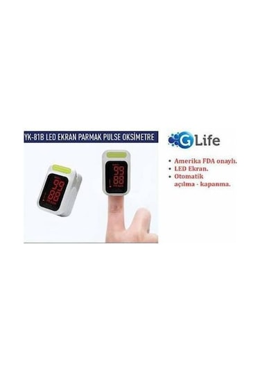 G-Life YK-81B Parmak Tipi Pulse Oksimetre
