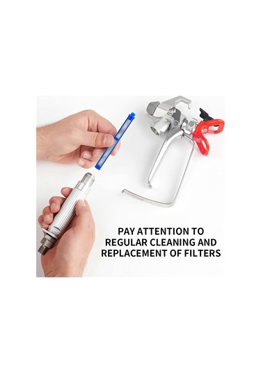 Xurunkeji Yüklenici Iı Ve Ftx Iı İçin Havasız Sprey Tabancası Filtresi 287033 Ve 287032, Lateks 100 Mesh Ve Lateks 60 Mesh 24 Adet