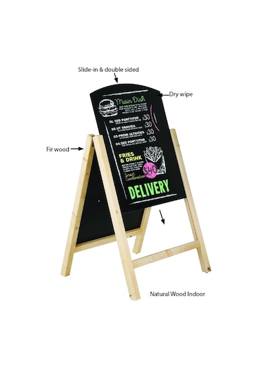 Timber Board Kaldırım Panosu - Duba 60 x 80 CM