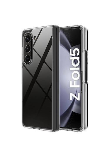Zore Galaxy Z Fold 5 Uyumlu Msra Droga Kılıf-renksiz Renksiz