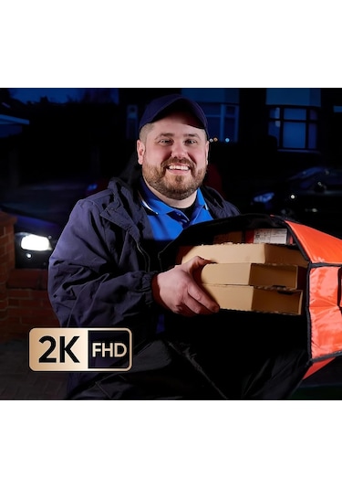 Eufy E340 2k Video Kapı Zili Çift Kamera, Renkli Gece Görüşü, Pil Veya Kablolu Kullanım Telsiz Telefonlar