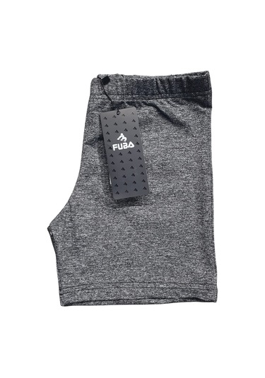 Fuba Kadın Kısa Tayt Gri Gri
