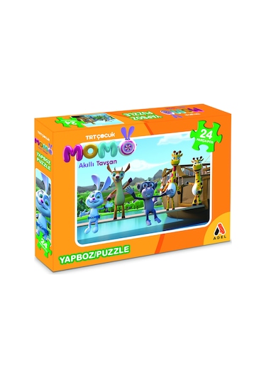 Trt Çocuk Tavşan Momo 24'Lü Puzzle