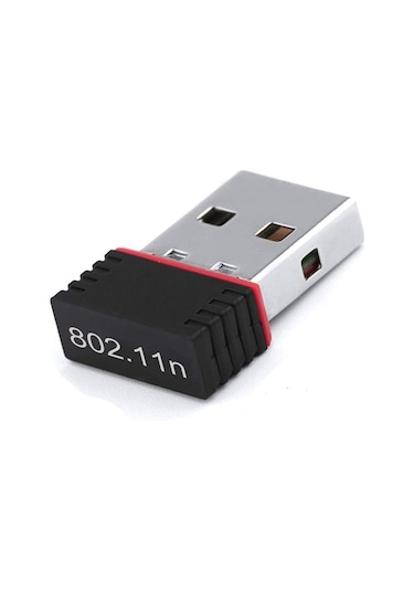 802.11 N/G/B RTL8188FTV 300 Mbps Wi-Fi Adaptör Nano Wireless Alıcı Dongle