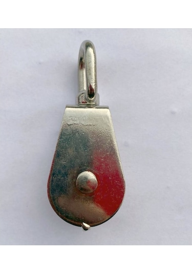 Paslanmaz Krom Tekli̇ Makara 20mm