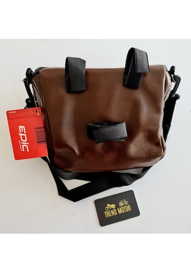 BİSİKLET GİDON DİREKSİYON ÇANTASI KAHVERENGİ - EPİC IMPACT