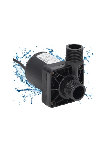 Hombey 12v Dc 20w 800l/h Akvaryum Sulama Sistemi İçin Sessiz Su Pompa Ipx8