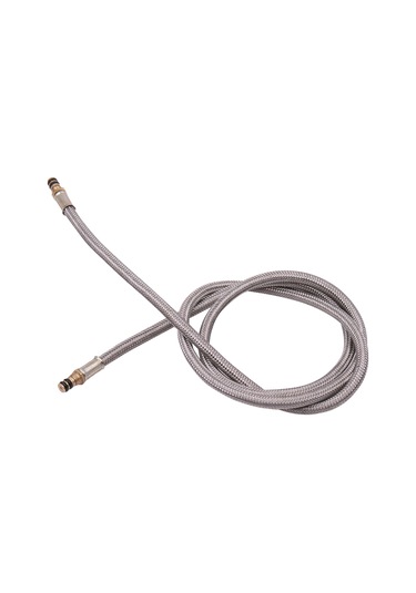 Kosona Dış Mekan İçin 9 Bakır Alev Delikli, 12800w Güçlü, Çekirdekli, Taşınabilir Kamp Ocağı - 1 Metre Lifli Boru İçerir Gri