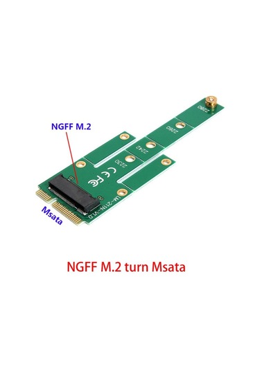 Sones 6.0gb/s M.2 Ngff - Msata Kart Dönüştürücü