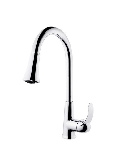 Euromix Huni Kafa Spiralli Kuğu Eviye Lavabo - Mutfak Bataryası