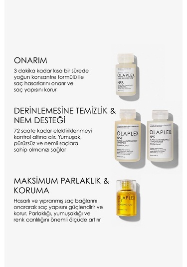 Olaplex In Good Repair Kit Bağ Güçlendirici Saç Bakım Seti