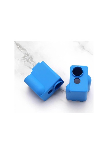 Koodmax E3d Volcano Isıtma Alüminyum Blok Silikon Koruyucu Kılıf - Mavi