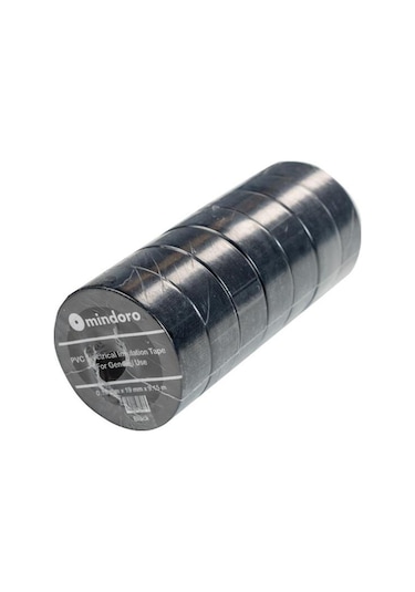 10 Lu Elektrik Bandı 19mmx9.15m Siyah Izole Bant