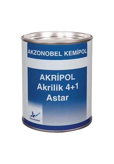 Akzonobel 4+1 Akrilik Astar Açık G 1lt+ 250ml Sertleştirici Takım Tek Akrilik Astar