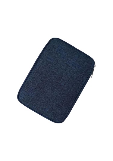 Homyl Saat Kordonları Saklama Çantası Kablo Seyahat Koyu-mavi