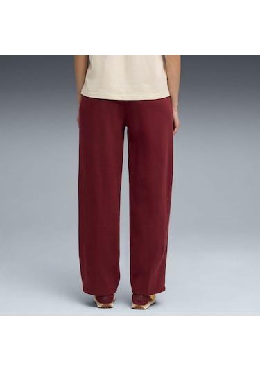 Puma Essentıals Nature 2.0 Comfort Logo Kadın Pantolon 688081 96 Kırmızı