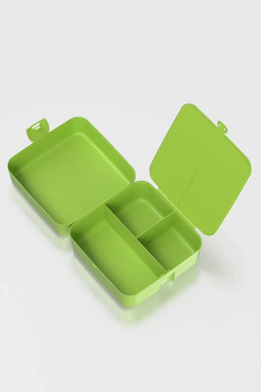 Renga Leya Kral Şakir Desenli Pp Çocuk Beslenme Kabı 222052 Yeşil Yeşil