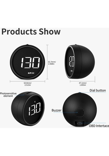 Pazly Araba İçin Yeni Obdii Hız Göstergesi Head-up Display B1 K20440