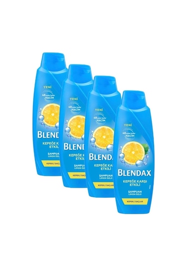 Blendax Kepeğe Karşı Etkili Limon Özlü Şampuan  4 x 470 ML