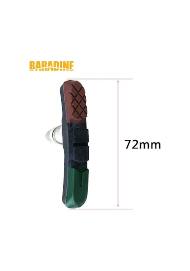 Baradine MTB-960V Kutulu Naturel Fren Pabucu