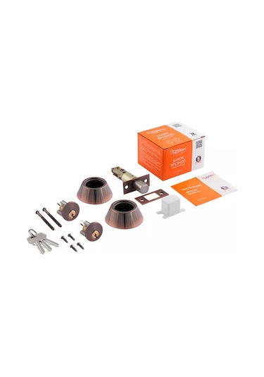 Nora-m D2 Çerçeve Tipi Silindirli Ve Gömme Anahtarlı Kapı Kilidi 159020468 Zirveli