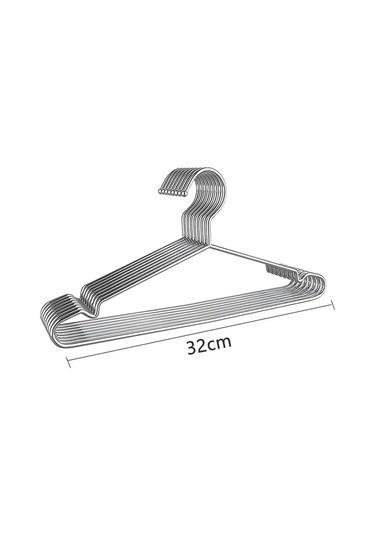 Wholesale11 Paslanmaz Çelik Elbise Askısı Elbise Düzenleyici Diğer