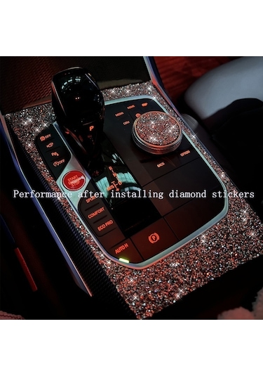 Tesla Model X İçin Araba Saklama Kutusu Paneli Elmas Etiket, Sol Ve Sağ Sürücü Evrensel